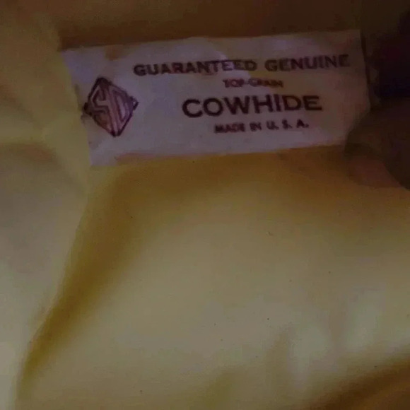 Men's top grain cowhide toiletry shave bag - Picture 7 of 7